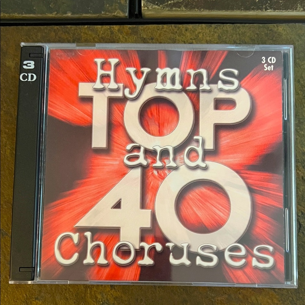 Top 40 Hymns and Choruses (Worship Sings) 3 CD Set- EUC, *like new*